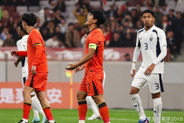 U23国足1-1逼平朝鲜残阵 鲍世蒙木塔力甫遭球迷炮