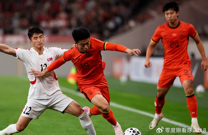 U23国足1-1逼平朝鲜残阵 鲍世蒙木塔力甫遭球迷炮