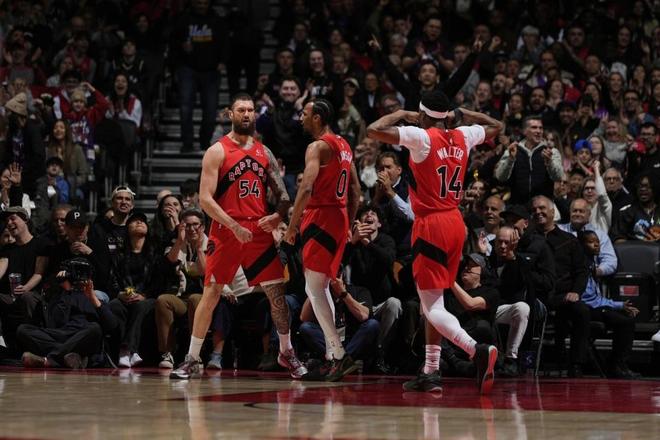 猛龙狂胜魔术56分创赛季最大分差