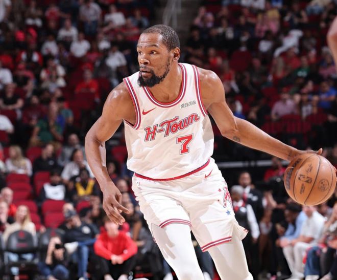 火箭8连胜反超湖人暂列西部第四 76人恩比德伤退