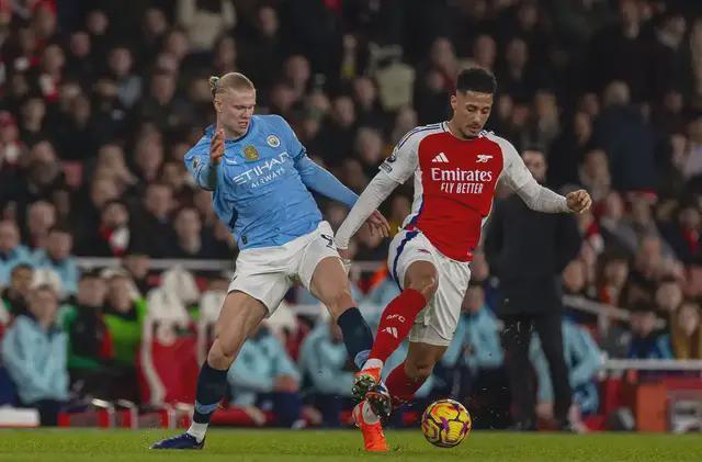 英超争冠悬念再起 阿森纳曼城对决关键